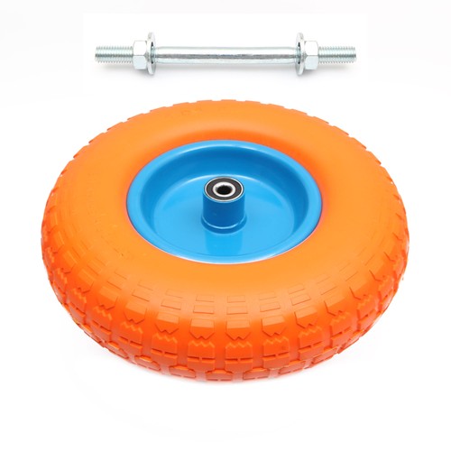Rad mit pu - 4.00-6, onyx