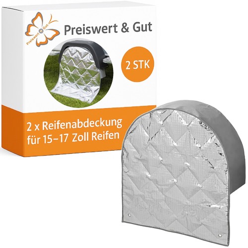 Radabdeckung wohnmobil - 2x,
